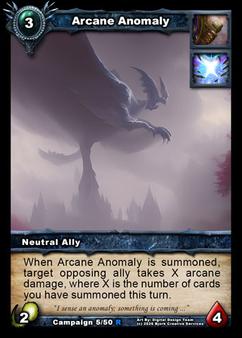 Arcane Anomaly (Priest, Elemental Ally)