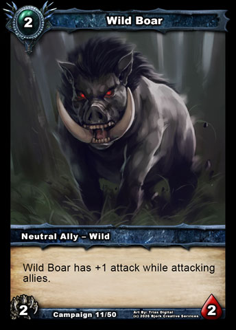 Wild Boar (Neutral Ally - Wild)