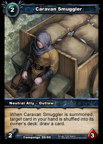 Caravan Smuggler (Neutral Ally - Outlaw)