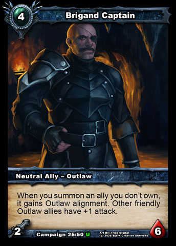Brigand Captain (Neutral Ally - Outlaw)
