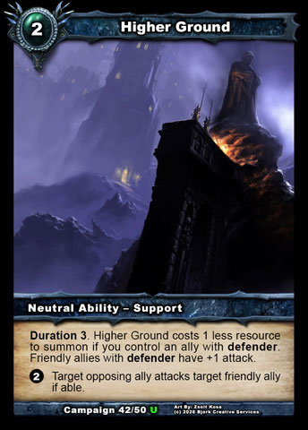 Higher Ground (Neutral Ability - Support)
