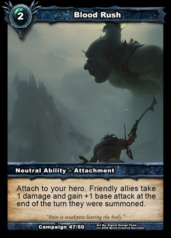 Blood Rush (Neutral Ability - Attachment)