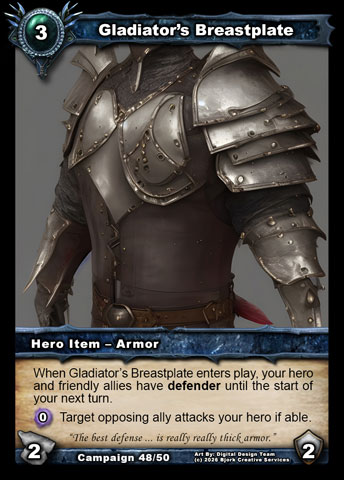 Gladiator's Breastplate (Neutral Item - Armor)