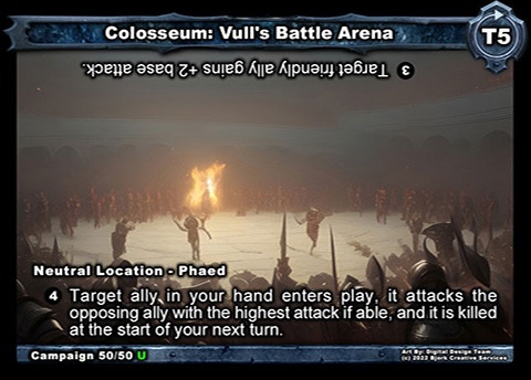 Colosseum: Vull's Battle Arena (Neutral Location)