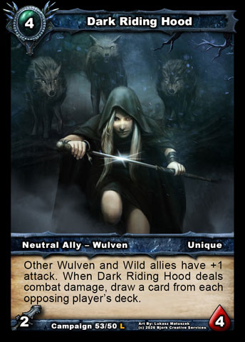 Dark Riding Hood (Neutral Ally - Wulven)