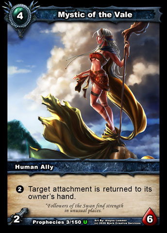 Mystic of the Vale (Human Ally)