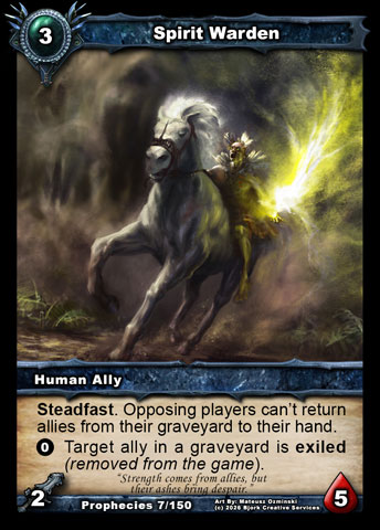 Spirit Warden (Human Ally)
