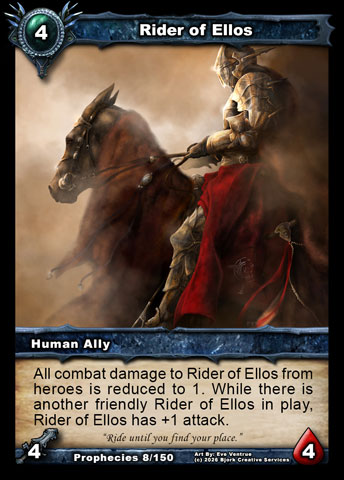 Rider of Ellos (Human Ally)