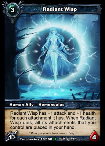 Radiant Wisp (Human Ally - Homunculus)