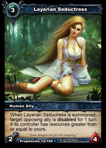 Layarian Seductress (Human Ally)