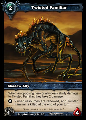 Twisted Familiar (Shadow Ally)