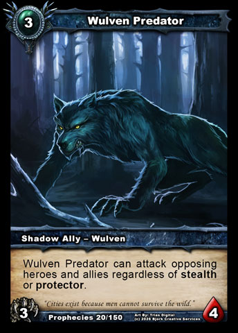 Wulven Predator (Shadow Ally - Wulven)