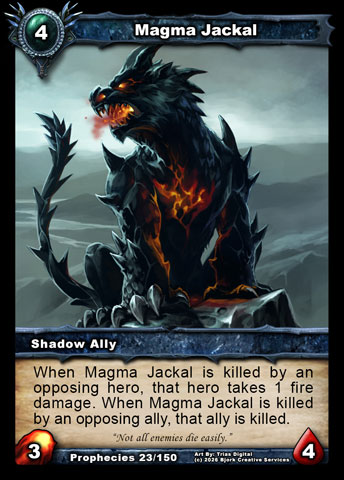 Magma Jackal (Shadow Ally)