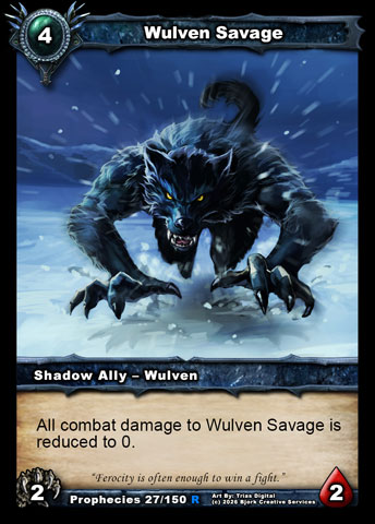 Wulven Savage (Shadow Ally - Wulven)