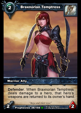 Braxnorian Temptress (Warrior Ally)
