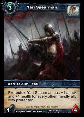 Yari Spearman (Warrior Ally - Yari)