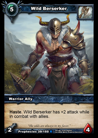Wild Berserker (Warrior Ally)