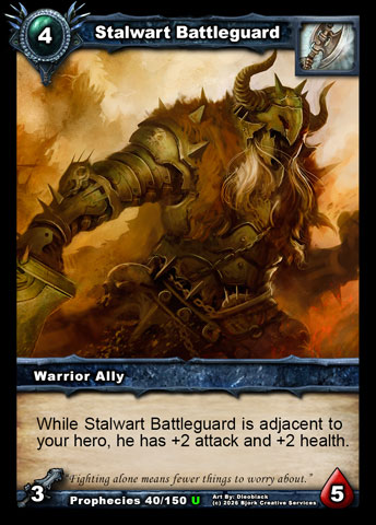 Stalwart Battleguard (Warrior Ally)