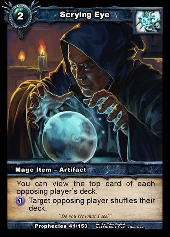 Scrying Eye (Mage Item - Artifact)
