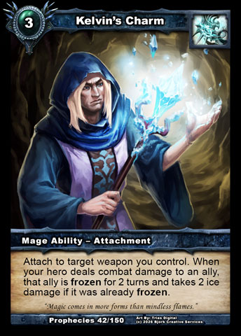 Kelvin's Charm (Mage Ability - Attachment)