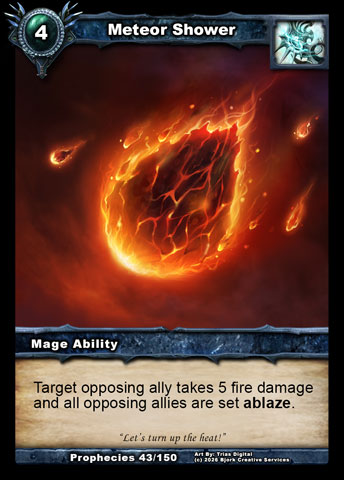 Meteor Shower (Mage Ability)