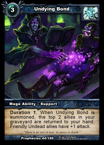Undying Bond (Mage Ability - Support)