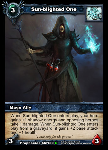 Sun-blighted One (Mage Ally)