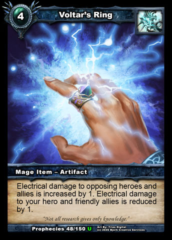 Voltar's Ring (Mage Item - Artifact)