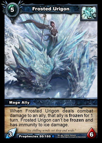 Frosted Urigon (Mage Ally)