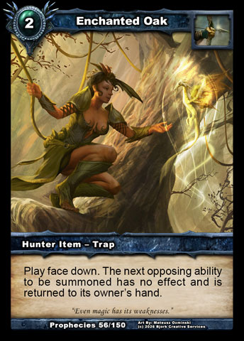 Enchanted Oak (Hunter Item - Trap)