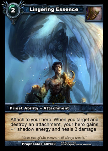 Lingering Essence (Priest Ability - Attachment)