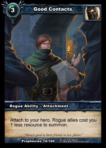 Good Contacts (Rogue Ability - Attachment)