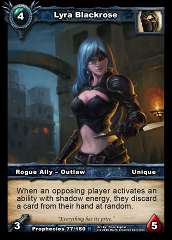 Lyra Blackrose (Rogue Ally - Outlaw)