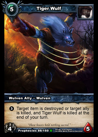 Tiger Wulf (Wulven Ally - Wulven)