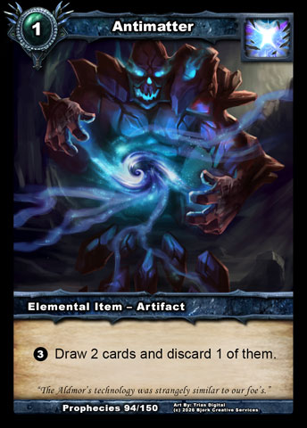 Antimatter (Elemental Item - Artifact)
