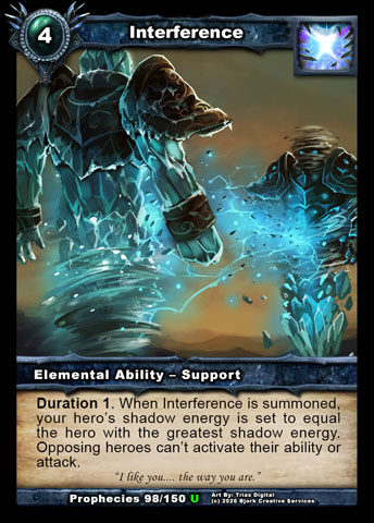 Interference (Elemental Ability - Support)