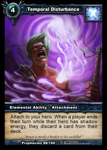 Temporal Disturbance (Elemental Ability - Attachment)