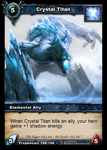 Crystal Titan (Elemental Ally)