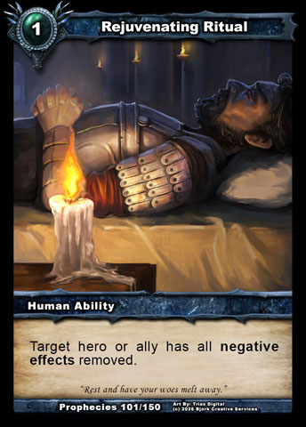 Rejuvenating Ritual (Human Ability)