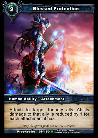Blessed Protection (Human Ability - Attachment)
