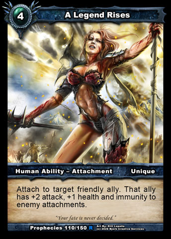 A Legend Rises (Human Ability - Attachment)