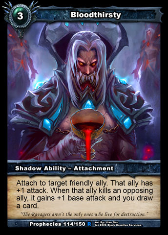 Bloodthirsty (Shadow Ability - Attachment)