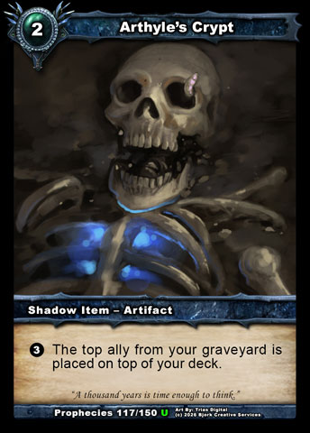 Arthyle's Crypt (Shadow Item - Artifact)