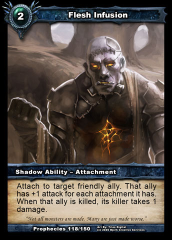 Flesh Infusion (Shadow Ability - Attachment)