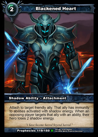 Blackened Heart (Shadow Ability - Attachment)