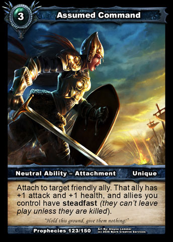 Assumed Command (Neutral Ability - Attachment)