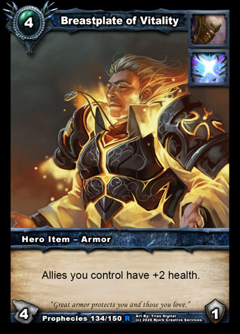 Breastplate of Vitality (Priest, Elemental Item - Armor)
