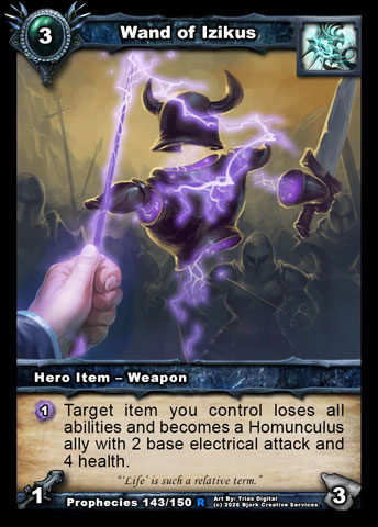 Wand of Izikus (Mage Item - Weapon)