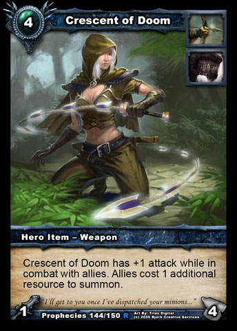 Crescent of Doom (Hunter, Wulven Item - Weapon)
