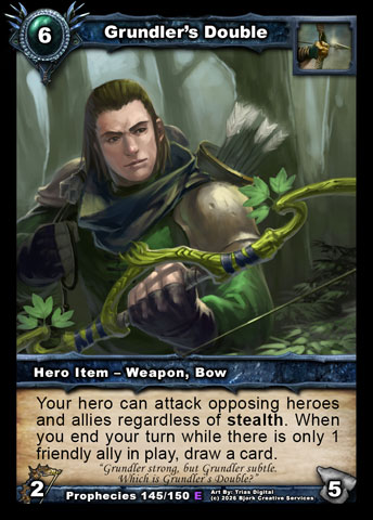 Grundler's Double (Hunter Item - Weapon)